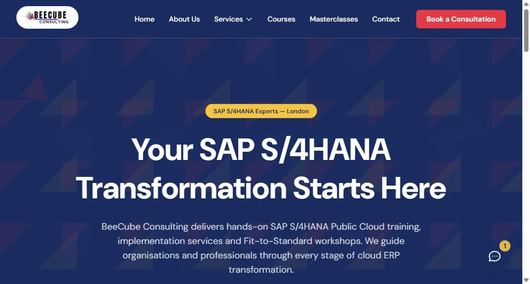 Beecube Consulting (UK) — Training Platform Built for Growth